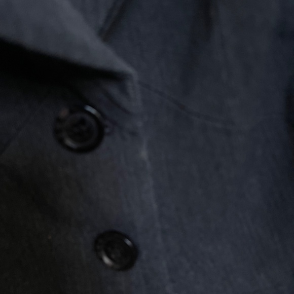 VINTAGE  Hard to find Lane Bryant 2 piece Dark Gray  Maxi Skirt Suit 18 - Picture 13 of 15